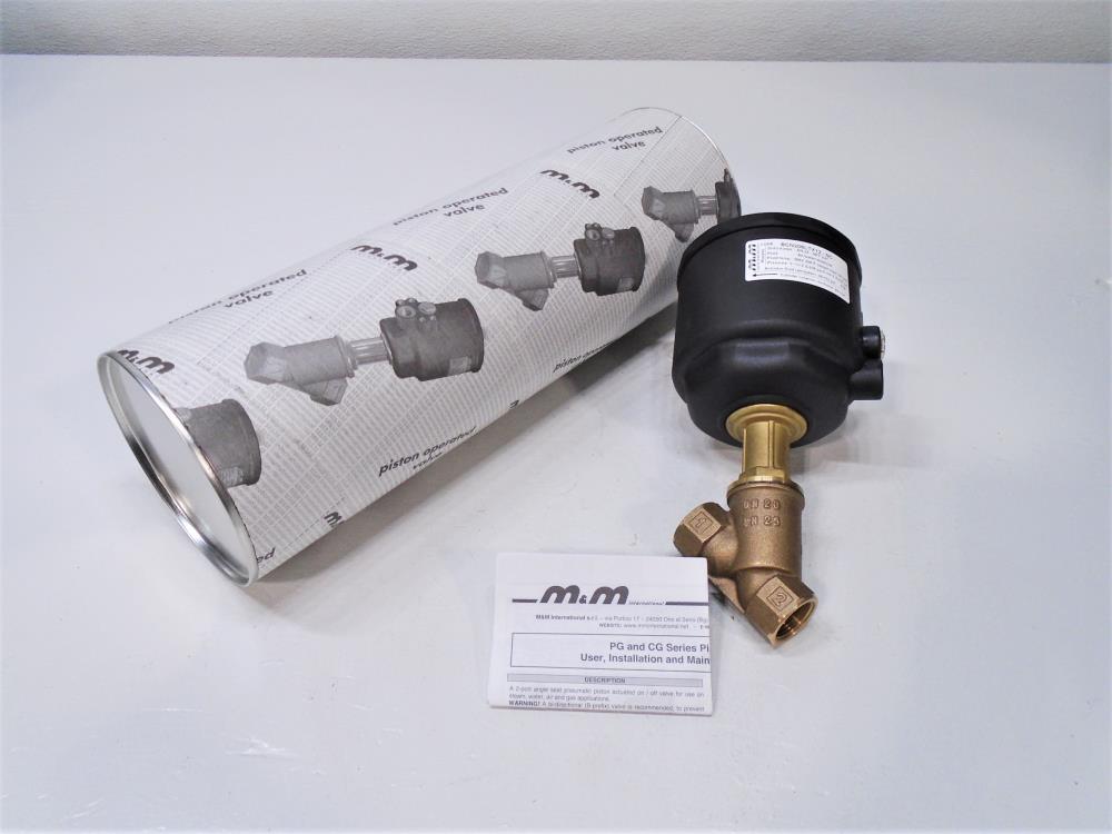 Spirax Sarco M&M 3/4" NPT Piston Actuated Valve, Bronze, #BCN206LTX12